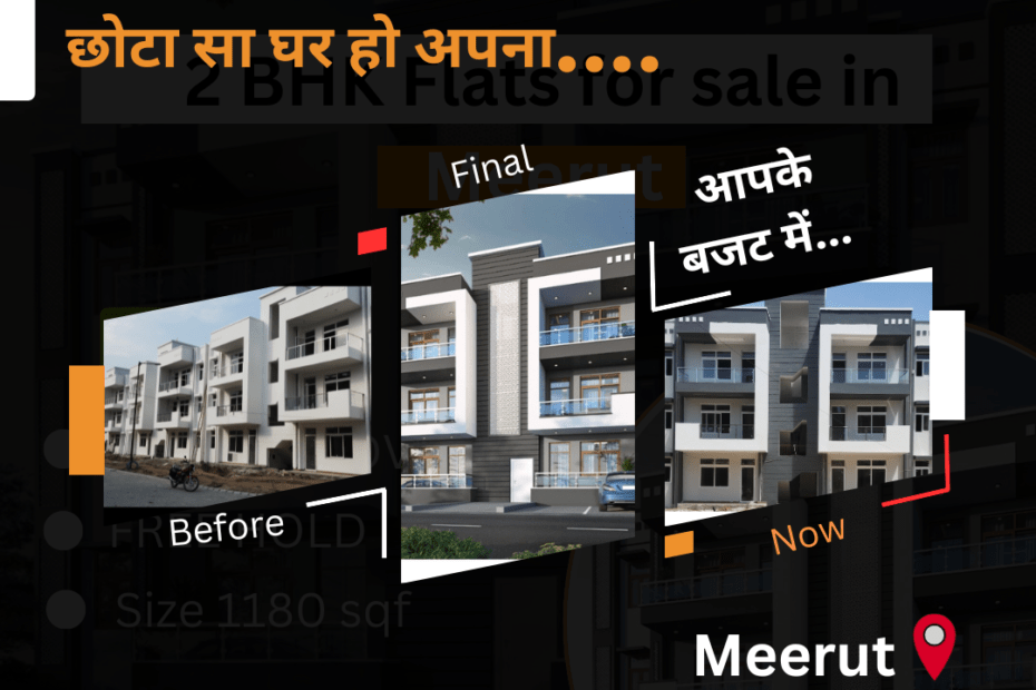Meerut 2BHK flats in Ansal Colony